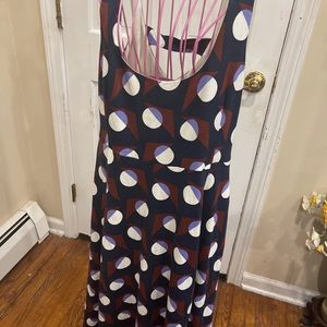 Anthropologie x Maeve geometry dress size large